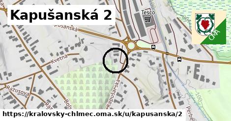 Kapušanská 2, Kráľovský Chlmec