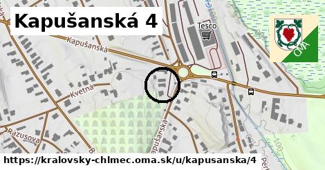 Kapušanská 4, Kráľovský Chlmec