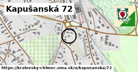 Kapušanská 72, Kráľovský Chlmec