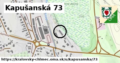 Kapušanská 73, Kráľovský Chlmec