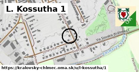 L. Kossutha 1, Kráľovský Chlmec