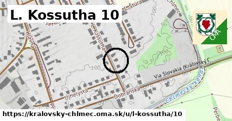 L. Kossutha 10, Kráľovský Chlmec