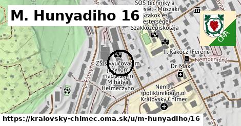 M. Hunyadiho 16, Kráľovský Chlmec