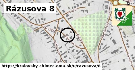 Rázusova 8, Kráľovský Chlmec