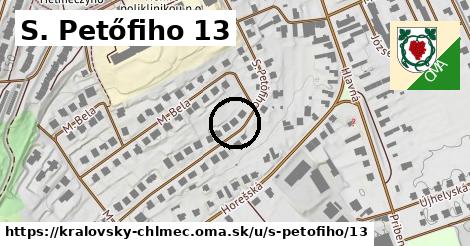 S. Petőfiho 13, Kráľovský Chlmec