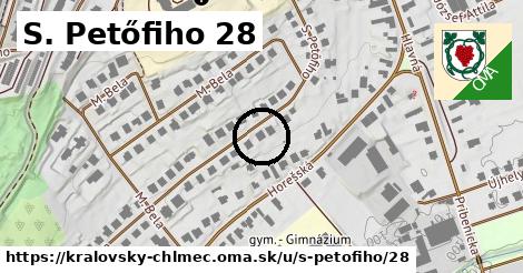 S. Petőfiho 28, Kráľovský Chlmec