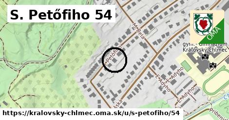 S. Petőfiho 54, Kráľovský Chlmec
