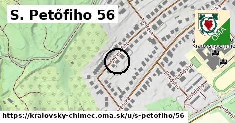S. Petőfiho 56, Kráľovský Chlmec