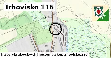 Trhovisko 116, Kráľovský Chlmec