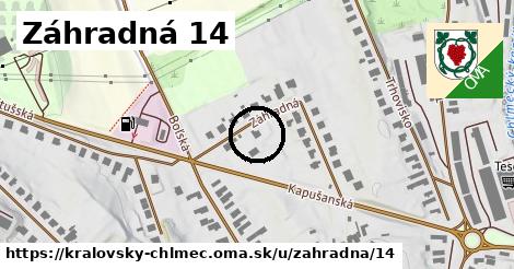 Záhradná 14, Kráľovský Chlmec