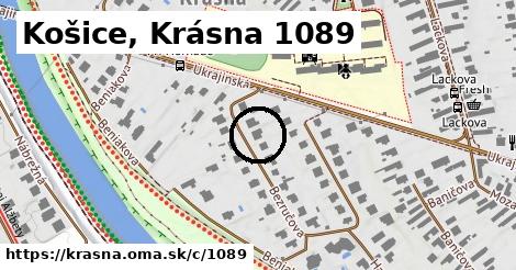 Košice, Krásna <span class="supisne">1089</span>