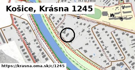 Košice, Krásna <span class="supisne">1245</span>