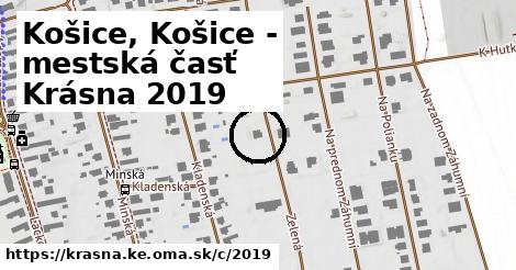 Košice, Krásna <span class="supisne">2019</span>