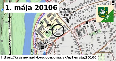 1. mája 20106, Krásno nad Kysucou