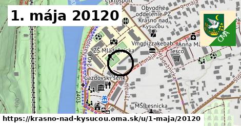 1. mája 20120, Krásno nad Kysucou