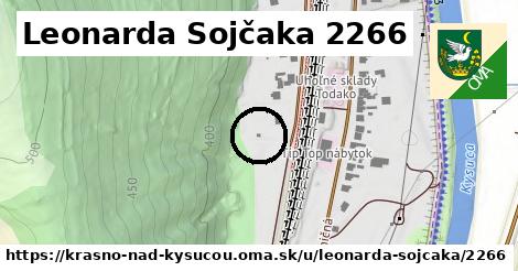 Leonarda Sojčaka 2266, Krásno nad Kysucou