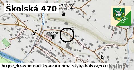 Školská 470, Krásno nad Kysucou