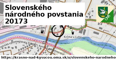 Slovenského národného povstania 20173, Krásno nad Kysucou
