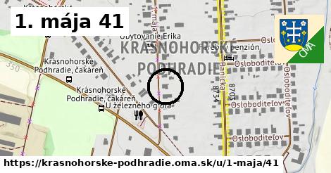 1. mája 41, Krásnohorské Podhradie