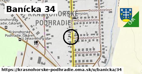 Banícka 34, Krásnohorské Podhradie