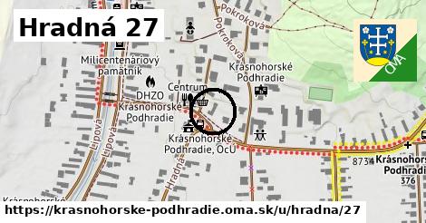 Hradná 27, Krásnohorské Podhradie