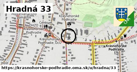 Hradná 33, Krásnohorské Podhradie