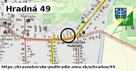 Hradná 49, Krásnohorské Podhradie