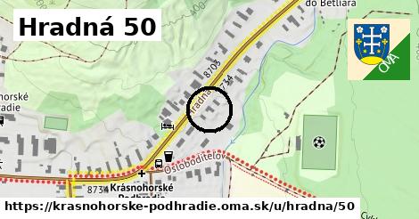 Hradná 50, Krásnohorské Podhradie