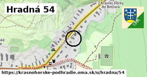 Hradná 54, Krásnohorské Podhradie