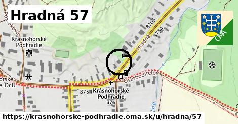 Hradná 57, Krásnohorské Podhradie