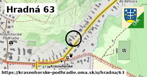 Hradná 63, Krásnohorské Podhradie