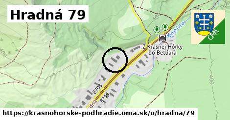 Hradná 79, Krásnohorské Podhradie