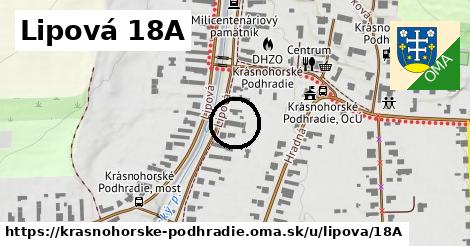 Lipová 18A, Krásnohorské Podhradie