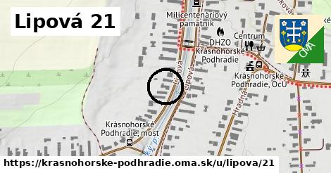 Lipová 21, Krásnohorské Podhradie