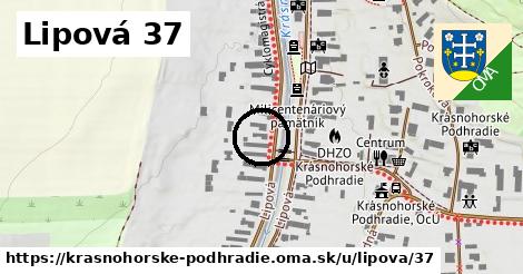 Lipová 37, Krásnohorské Podhradie