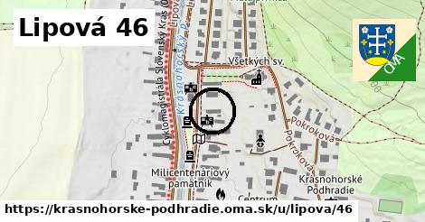 Lipová 46, Krásnohorské Podhradie