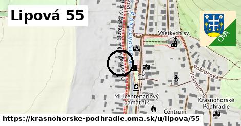 Lipová 55, Krásnohorské Podhradie