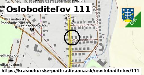 Osloboditeľov 111, Krásnohorské Podhradie