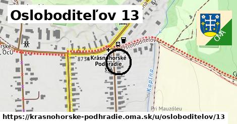 Osloboditeľov 13, Krásnohorské Podhradie