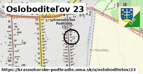 Osloboditeľov 23, Krásnohorské Podhradie