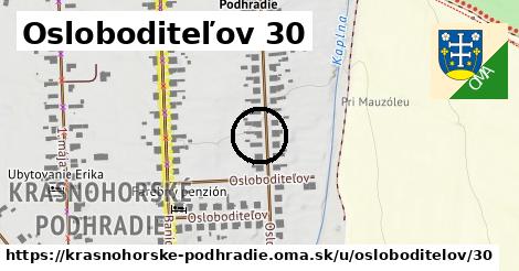 Osloboditeľov 30, Krásnohorské Podhradie