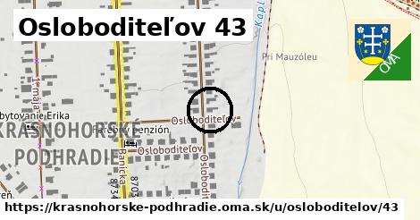 Osloboditeľov 43, Krásnohorské Podhradie