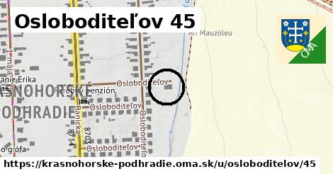 Osloboditeľov 45, Krásnohorské Podhradie