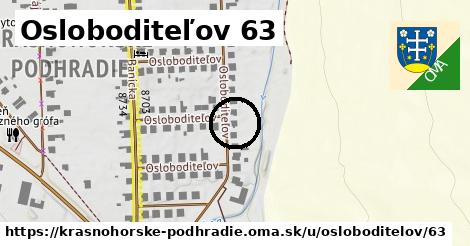 Osloboditeľov 63, Krásnohorské Podhradie