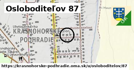 Osloboditeľov 87, Krásnohorské Podhradie