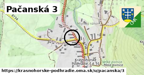 Pačanská 3, Krásnohorské Podhradie