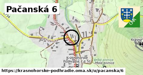 Pačanská 6, Krásnohorské Podhradie