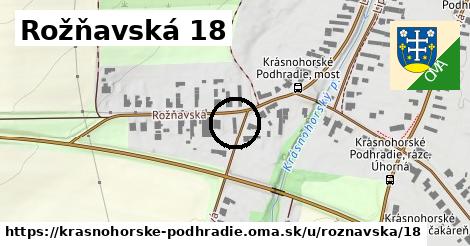 Rožňavská 18, Krásnohorské Podhradie