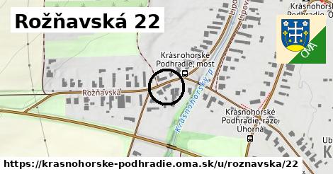 Rožňavská 22, Krásnohorské Podhradie