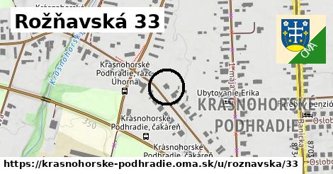 Rožňavská 33, Krásnohorské Podhradie